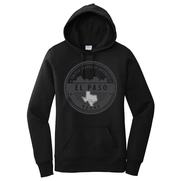 El Paso Texas Women's Pullover Hoodie