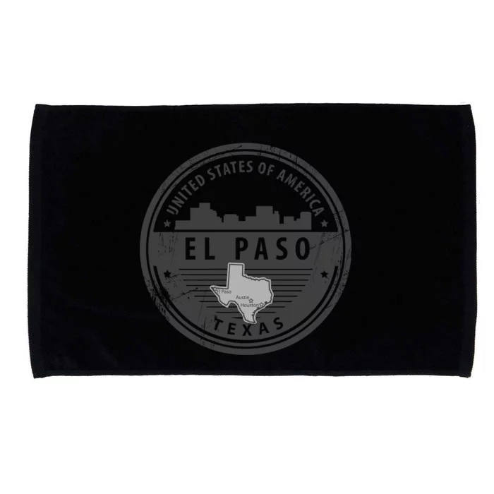 El Paso Texas Microfiber Hand Towel