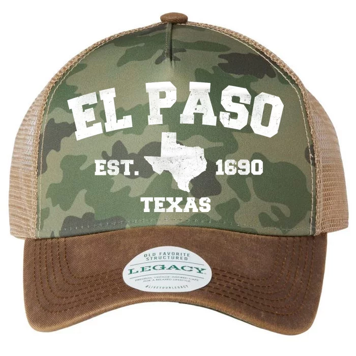 El Paso Texas Est. 1690 Vintage Legacy Tie Dye Trucker Hat