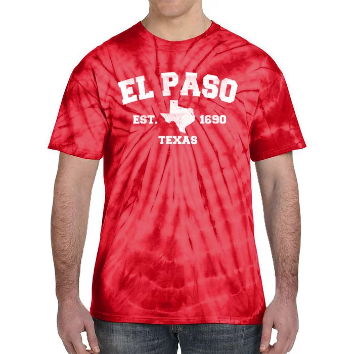 El Paso Texas Est. 1690 Vintage Tie-Dye T-Shirt