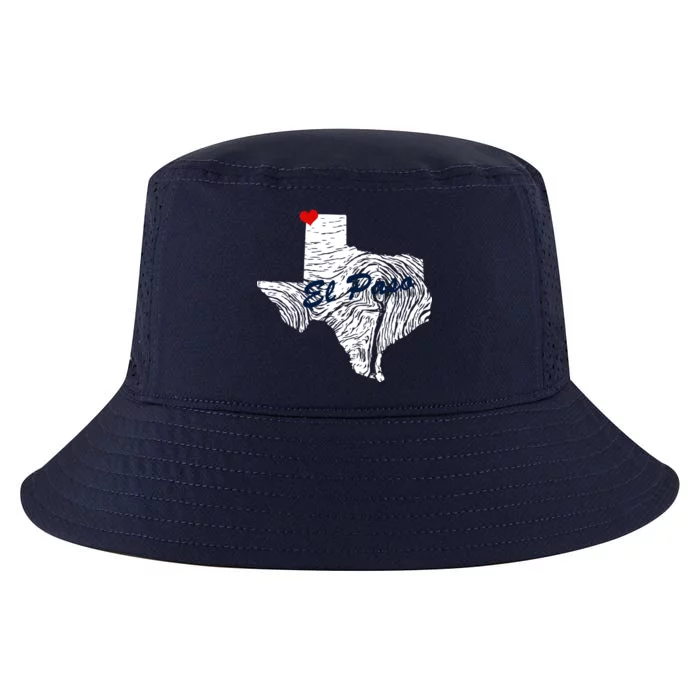 El Paso Texas State Cool Comfort Performance Bucket Hat