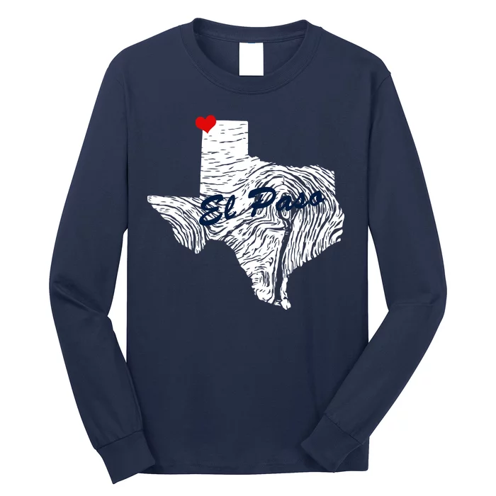 El Paso Texas State Long Sleeve Shirt