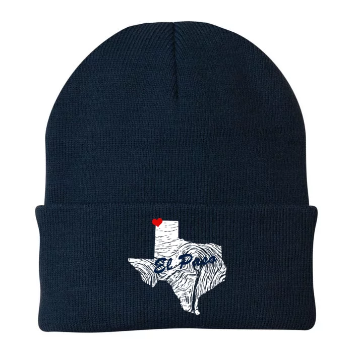 El Paso Texas State Knit Cap Winter Beanie