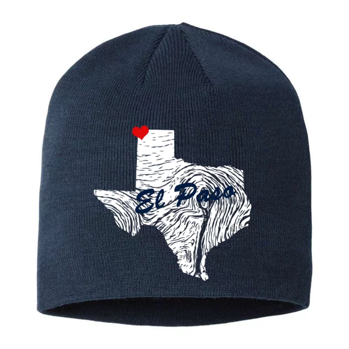 El Paso Texas State 8 1/2in Sustainable Knit Beanie