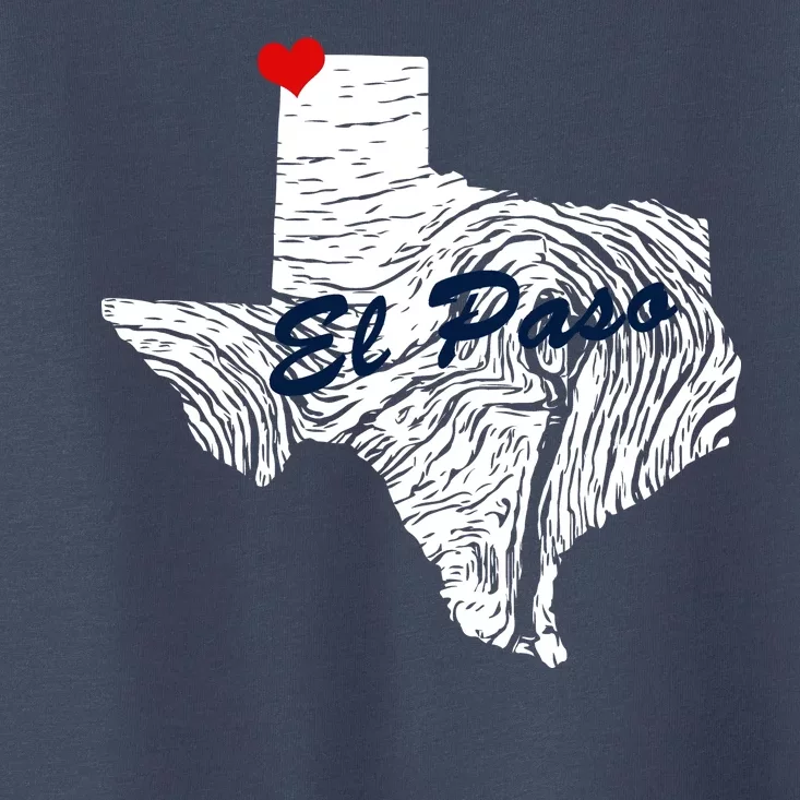 El Paso Texas State Toddler T-Shirt