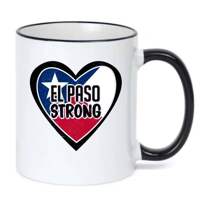 El Paso Texas Strong Black Color Changing Mug