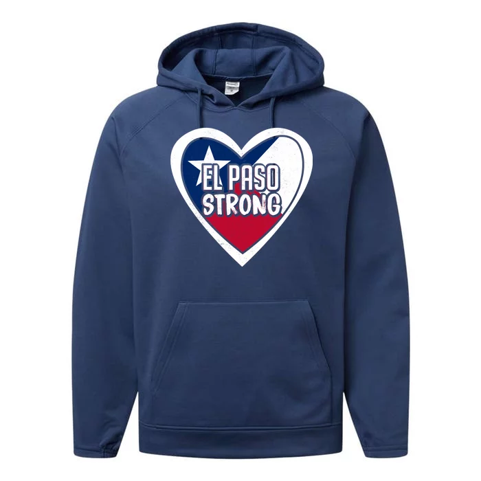 El Paso Texas Strong Performance Fleece Hoodie