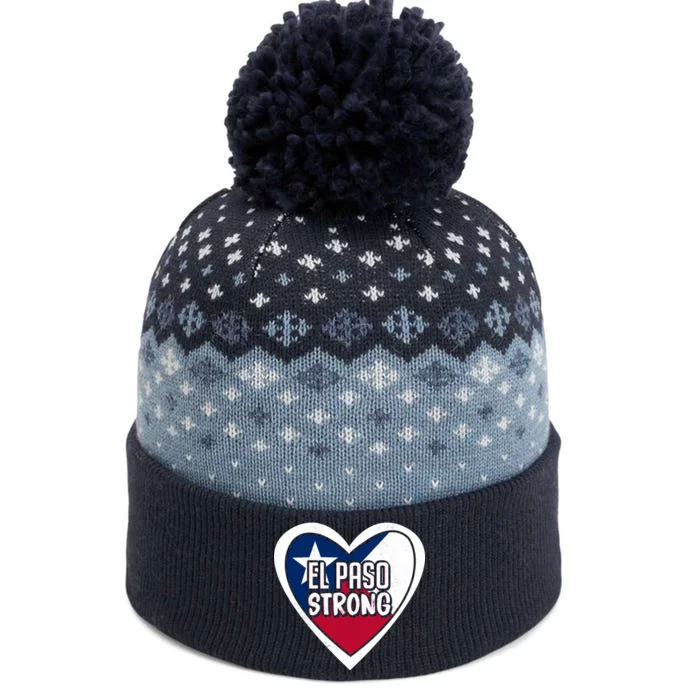 El Paso Texas Strong The Baniff Cuffed Pom Beanie