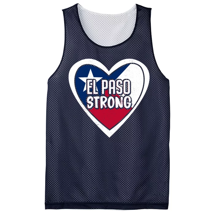 El Paso Texas Strong Mesh Reversible Basketball Jersey Tank