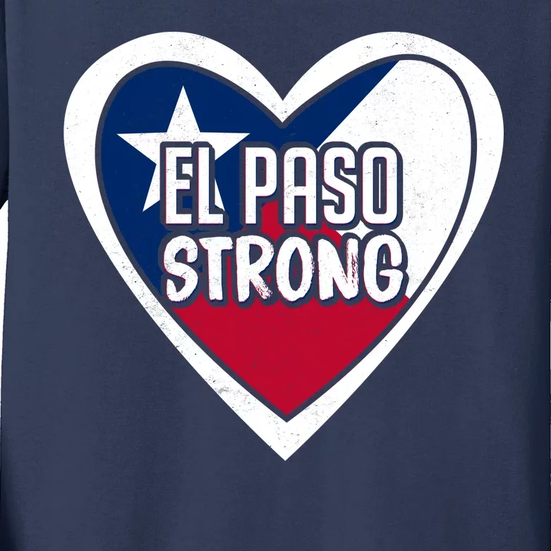 El Paso Texas Strong Kids Long Sleeve Shirt