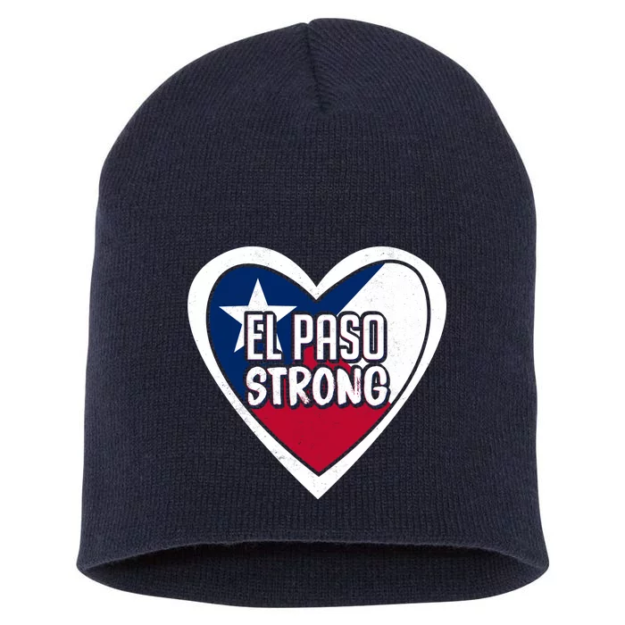 El Paso Texas Strong Short Acrylic Beanie