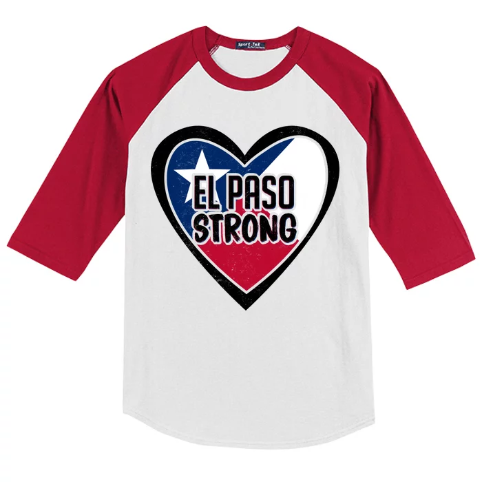 El Paso Texas Strong Kids Colorblock Raglan Jersey