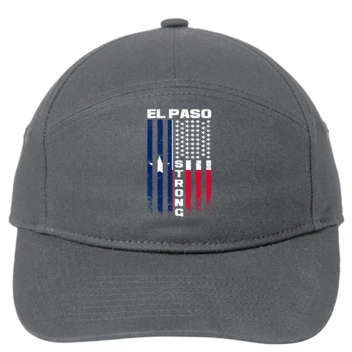 El Paso Texas Strong Flag 7-Panel Snapback Hat