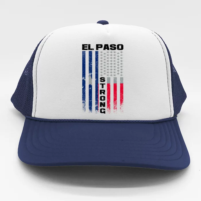 El Paso Texas Strong Flag Trucker Hat