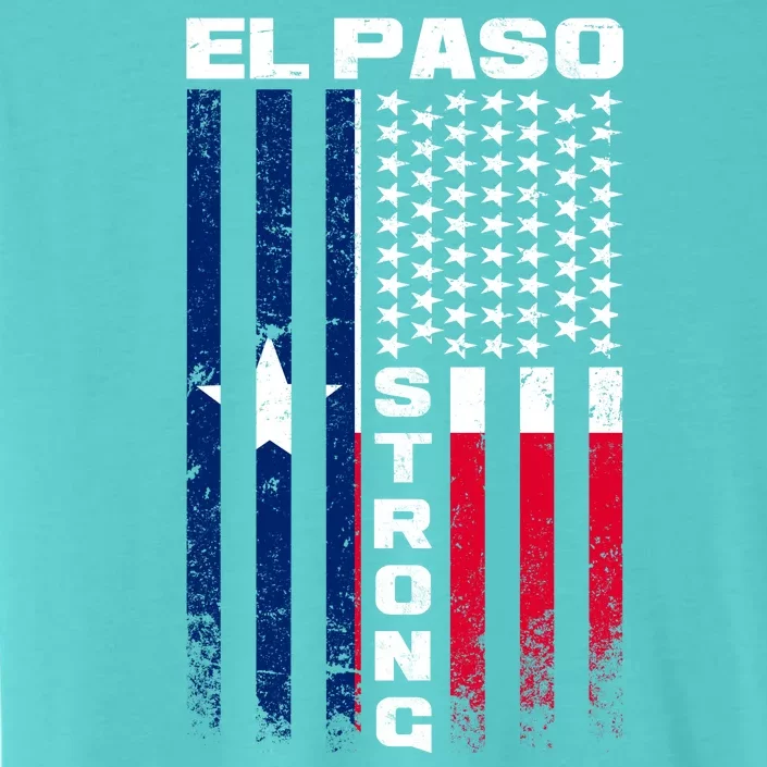 El Paso Texas Strong Flag ChromaSoft Performance T-Shirt