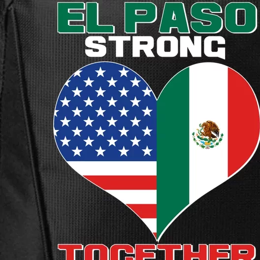 El Paso Texas Strong Together Heart City Backpack