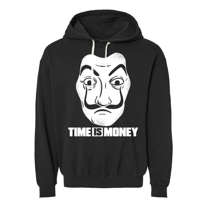 El Professor Time Is Money Garment-Dyed Fleece Hoodie