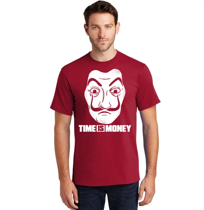 El Professor Time Is Money Tall T-Shirt