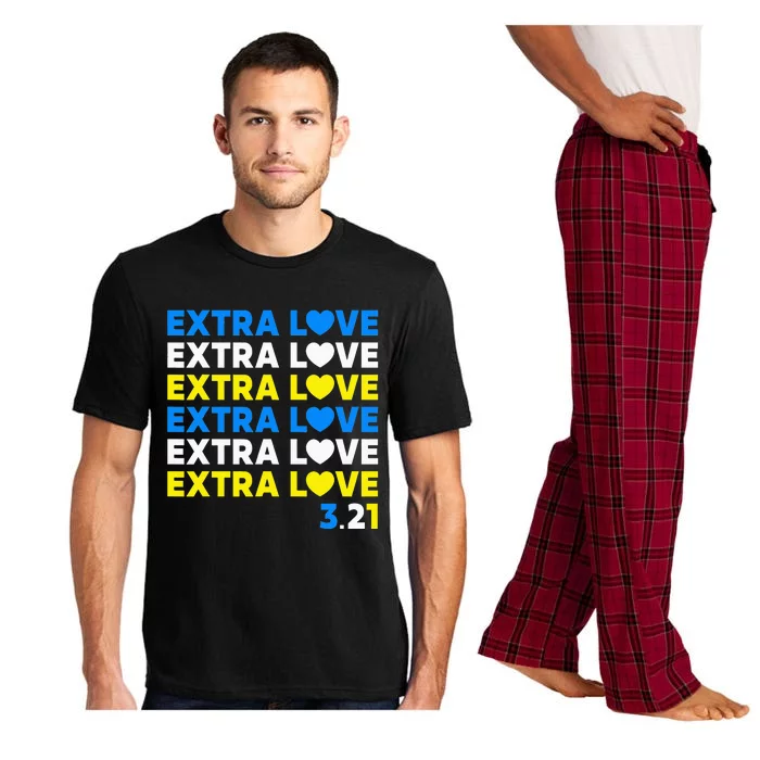 Extra Love 3.21 World Down Syndrome Awareness Day March 21 Pajama Set