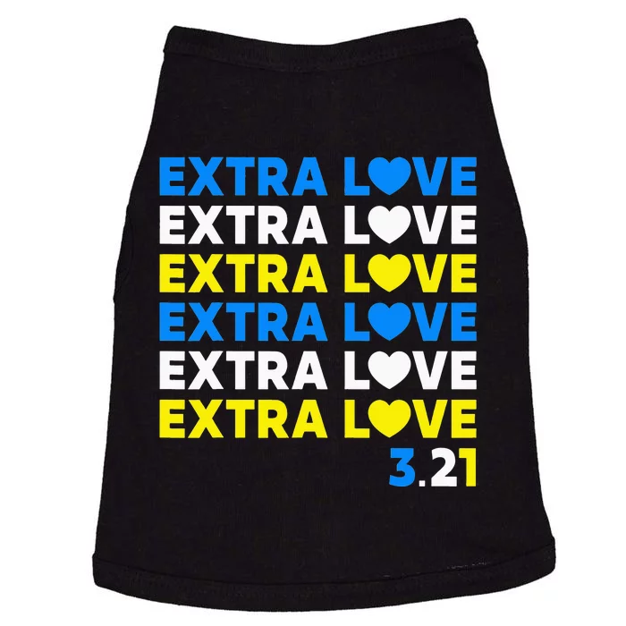 Extra Love 3.21 World Down Syndrome Awareness Day March 21 Doggie Tank