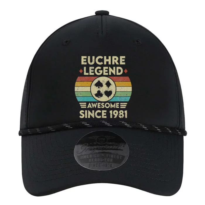 Euchre Legend 41 Years Old Awesome Since 1981 Euchre Performance The Dyno Cap