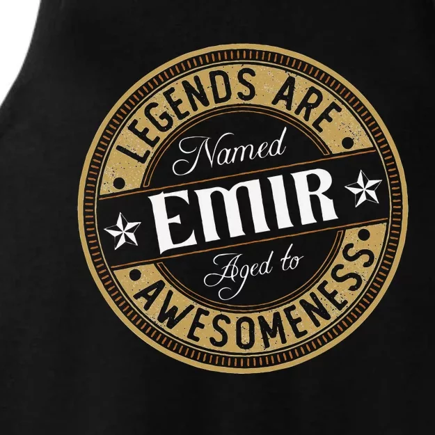 Emir Legends Are Named Emir Ladies Tri-Blend Wicking Tank