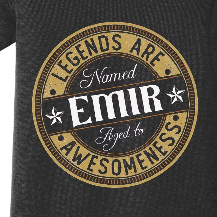 Emir Legends Are Named Emir Baby Bodysuit