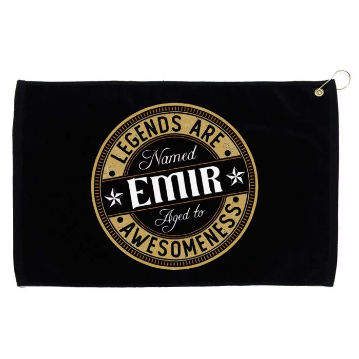 Emir Legends Are Named Emir Grommeted Golf Towel