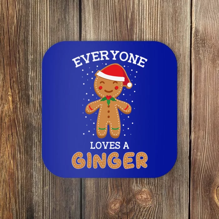 Everyone Loves A Ginger Funny Outfit For Christmas Costume Coaster