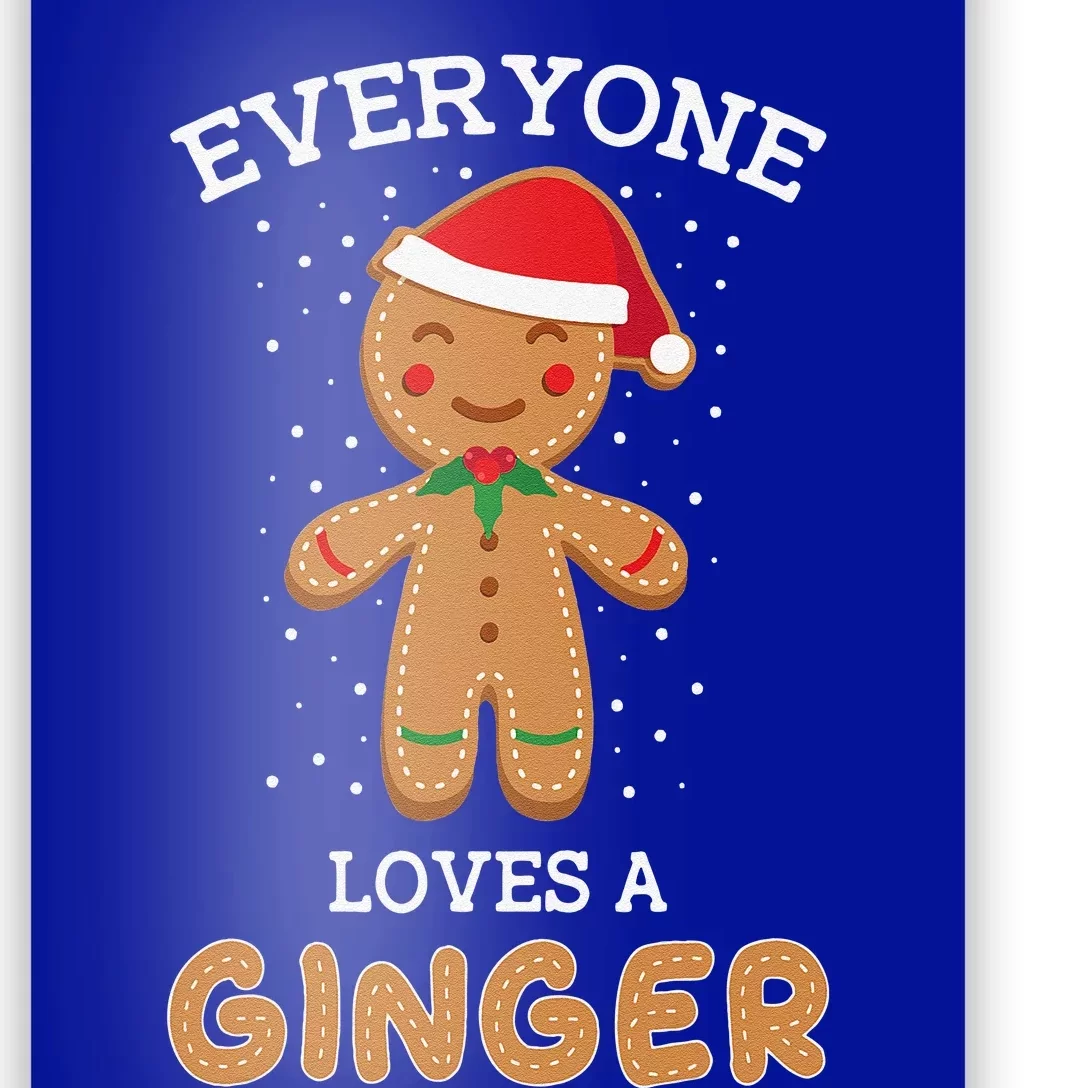 Everyone Loves A Ginger Funny Outfit For Christmas Costume Poster