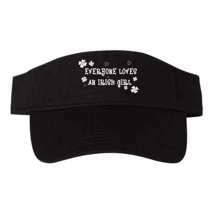 Everyone Loves An Irish Girl Valucap Bio-Washed Visor