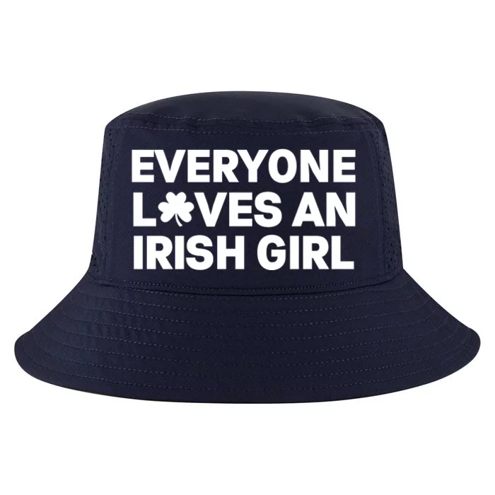 Everyone Loves An Irish Girl Green St Patricks Day Cool Comfort Performance Bucket Hat