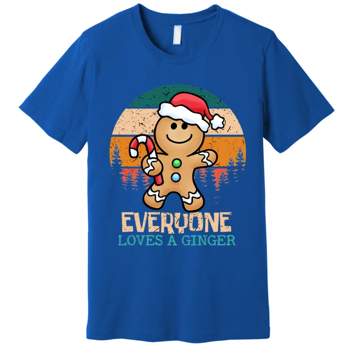 Everyone Loves A Ginger Chistmas Season Gift Premium T-Shirt