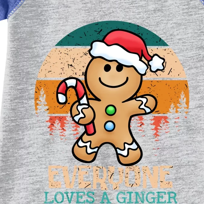 Everyone Loves A Ginger Chistmas Season Gift Infant Baby Jersey Bodysuit