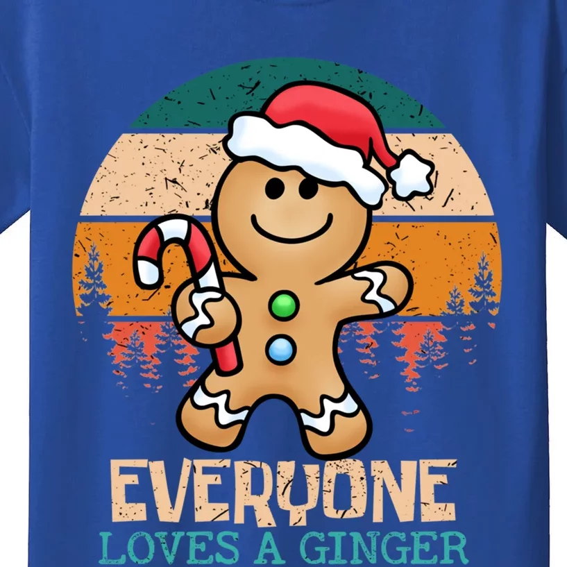 Everyone Loves A Ginger Chistmas Season Gift Kids T-Shirt