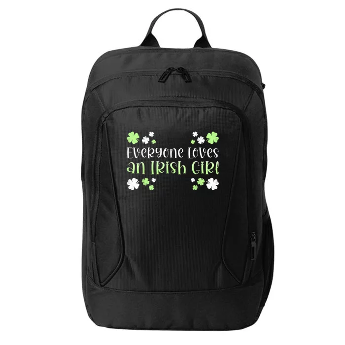 Everyone Loves An Irish Girl City Backpack