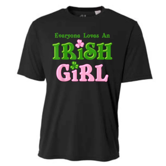 Everyone Loves An Irish Girl Cooling Performance Crew T-Shirt