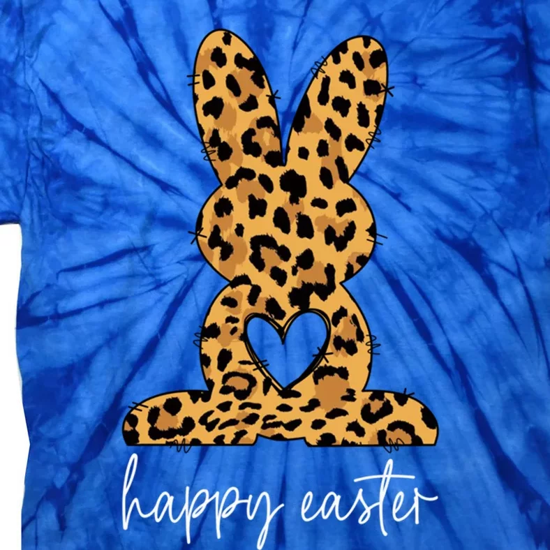 Easter Leopard Bunny Rabbit Palm Sunday Gift Tie-Dye T-Shirt