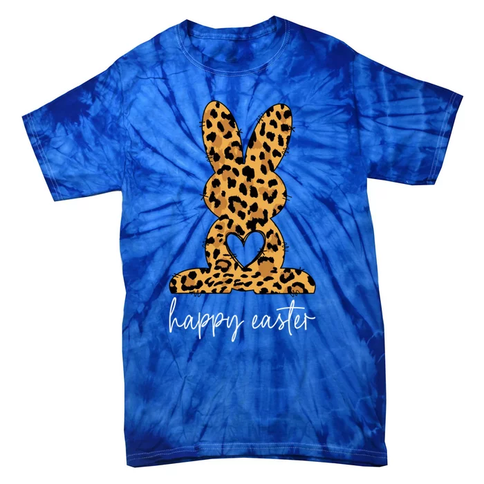 Easter Leopard Bunny Rabbit Palm Sunday Gift Tie-Dye T-Shirt