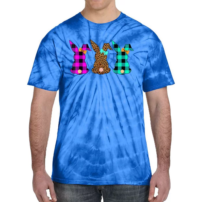 Easter Leopard Bunny Rabbit Palm Sunday Great Gift Tie-Dye T-Shirt