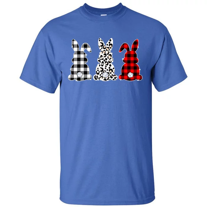 Easter Leopard Bunny Rabbit Palm Sunday Funny Gift Tall T-Shirt