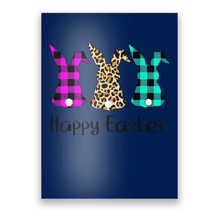 Easter Leopard Bunny Rabbit Palm Sunday Women Poster