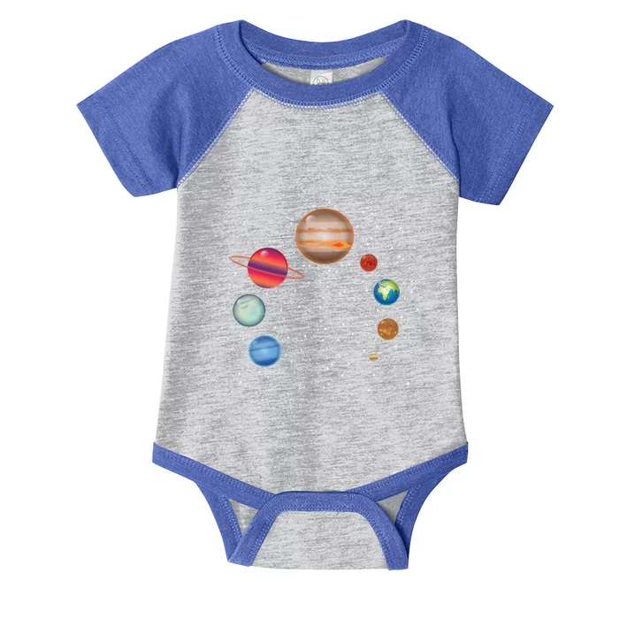 Earth Lover Celestial Body Fan Funny Galaxy Exploration Club Gift Infant Baby Jersey Bodysuit