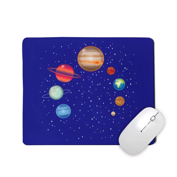 Earth Lover Celestial Body Fan Funny Galaxy Exploration Club Gift Mousepad