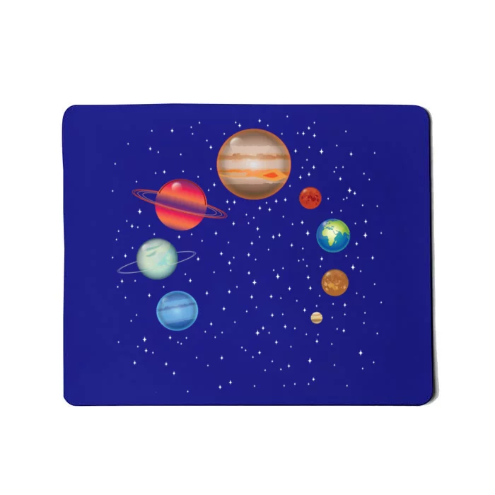 Earth Lover Celestial Body Fan Funny Galaxy Exploration Club Gift Mousepad