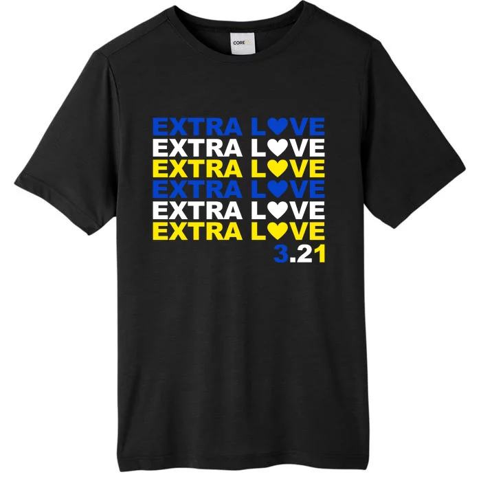 Extra Love Down Syndrome March ChromaSoft Performance T-Shirt