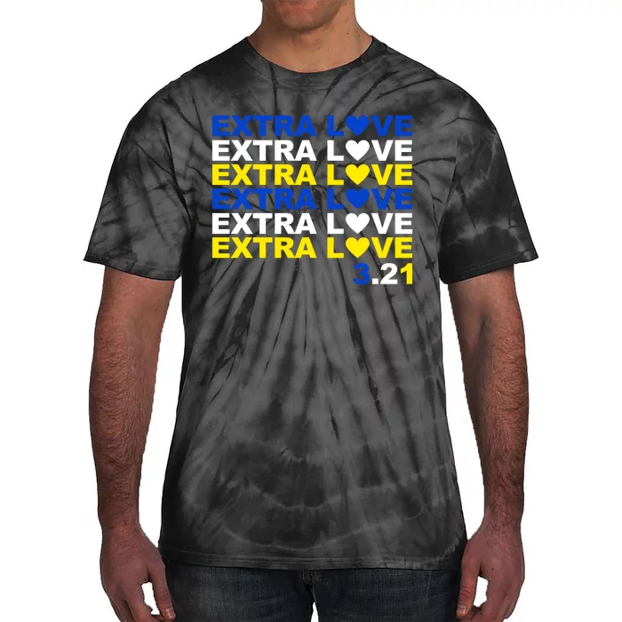 Extra Love Down Syndrome March Tie-Dye T-Shirt