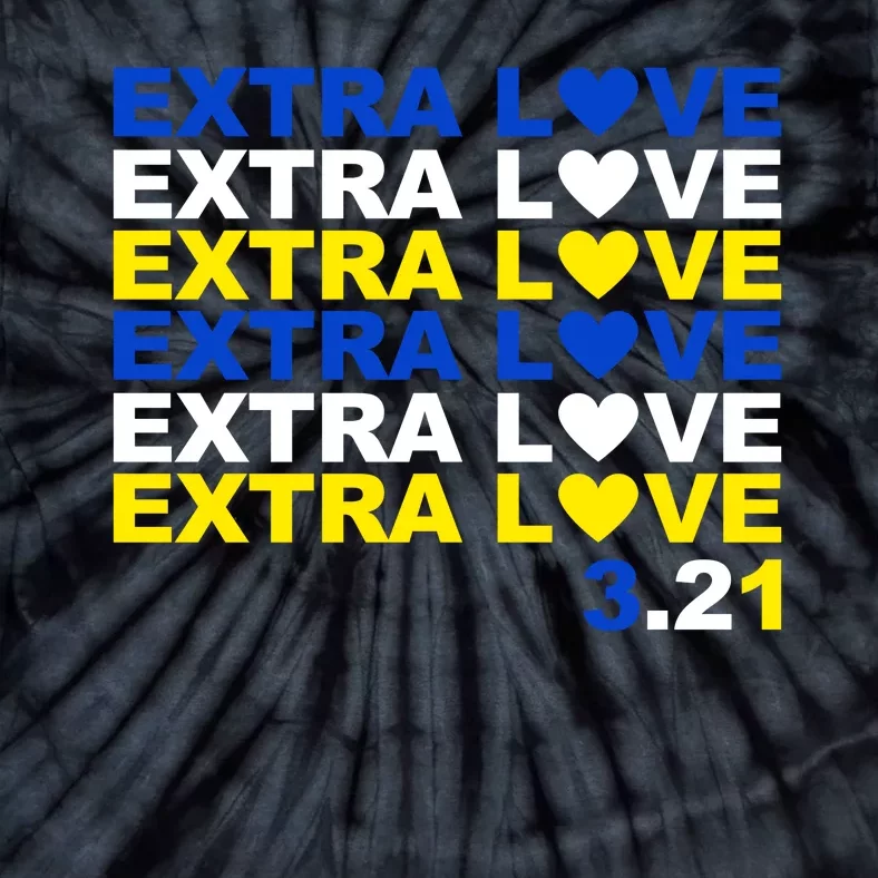 Extra Love Down Syndrome March Tie-Dye T-Shirt