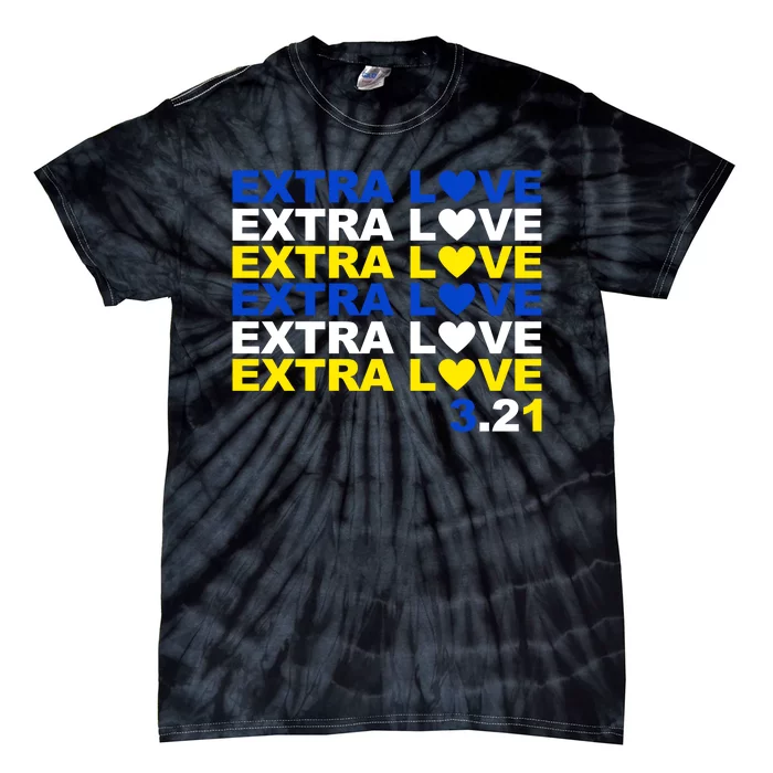 Extra Love Down Syndrome March Tie-Dye T-Shirt