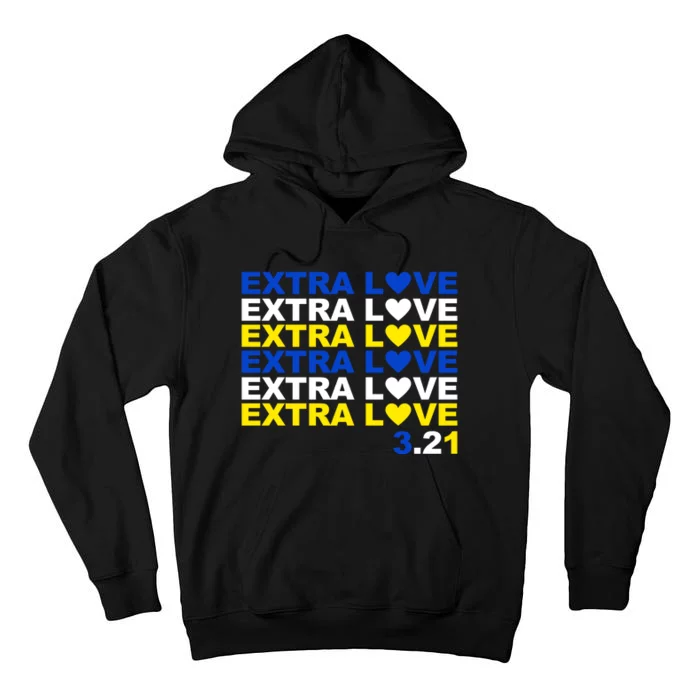 Extra Love Down Syndrome March Tall Hoodie